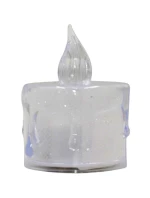 Dekorativní svíčka 3,6x5 cm zdobená LED diodami