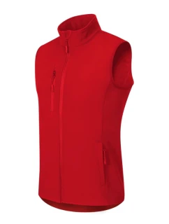 Pánská softshellová vesta Trail (červená)