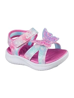 Skechers dětské sandály JUMPSTERS SANDAL BUTTERFLY BRITES 303109N PKMT