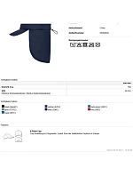Daiber MB 6243 6 panelová kšiltovka s ochranou krku 03.6243 navy Daiber MB 6243 6 panelová kšiltovka s ochranou krku 03.6243 navy