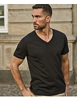 Tee Jays TJ 8006 Pánské tričko do V "Fashion SOF TEE®" 18.8006 black