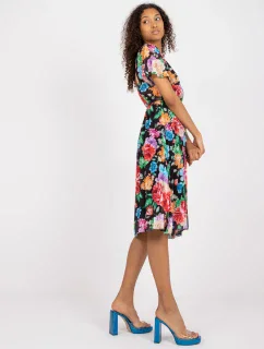 Šaty DHJ SK 13162.92 černá a červená