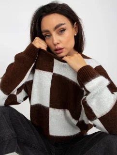 Jumper EM SW 1034 01.91 bílo-hnědý
