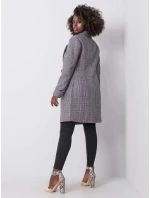 Dámský kostkovaný kabát 2701 - FPrice