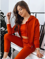 Dámská mikina MY LOVE oranžová FashionStreet BY1200 Dámská mikina MY LOVE oranžová FashionStreet BY1200