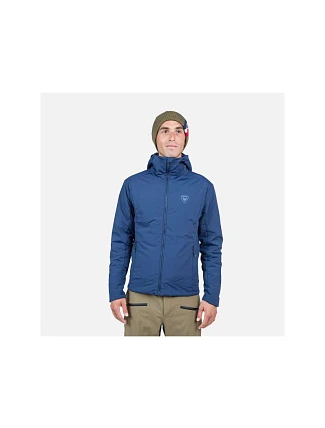 Pánská outdoorová bunda ROSSIGNOL Opside Hoodie Jkt, tmavě modrá Pánská outdoorová bunda ROSSIGNOL Opside Hoodie Jkt, tmavě modrá