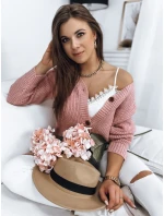 Dámský svetr MINSTRAL růžový FashionStreet MY1617