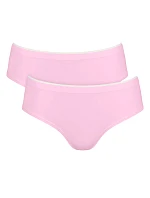 Dámské kalhotky GO Sense Hipster 2P - PINK - růžové 1588 - SLOGGI