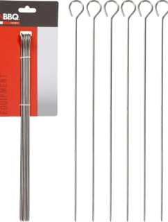 ŠPEJLE NA ŠPÍZY 6KS DÉLKA 35,5CM NEREZOVÁ OCEL