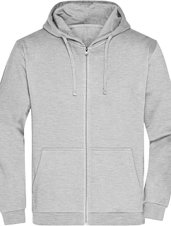 Daiber JN 756 Pánská mikina s kapucí 02.0756 grey heather