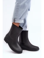 Klasické dámské slip-on Kalhoty černé Solihia