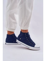 Dámské Vysoké Tenisky Big Star DD274333 Tmavě Modré