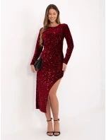 Šaty IT SK 20022.21P bordó Šaty IT SK 20022.21P bordó