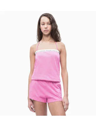 Overál KW0KW00713-658 růžová - Calvin Klein Overál KW0KW00713-658 růžová - Calvin Klein