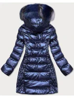 Dámská lesklá zimní bunda W823 - Speeda Dámská lesklá zimní bunda W823 - Speeda