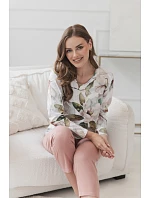 3615 DÁMSKÉ DLOUHÉ PYŽAMO DENISA M–XL 3615 DÁMSKÉ DLOUHÉ PYŽAMO DENISA M–XL