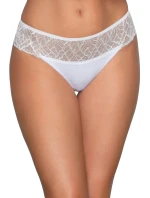 Dámská tanga 183 white - BABELL