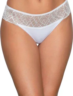 Dámská tanga 183 white - BABELL