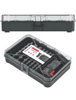 ORGANIZÁTOR BATERIÍ S TESTEREM BATERIÍ pro děti