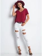 Tričko RV TS 4832.16P kaštanová