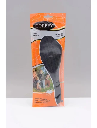 Corbby CARBON wkładki z tkaniną dystansującą i węglem aktywnym