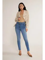 Dámská bunda Ramonesque Imitace kůže JAC0220-23W béžová - Monnari Dámská bunda Ramonesque Imitace kůže JAC0220-23W béžová - Monnari