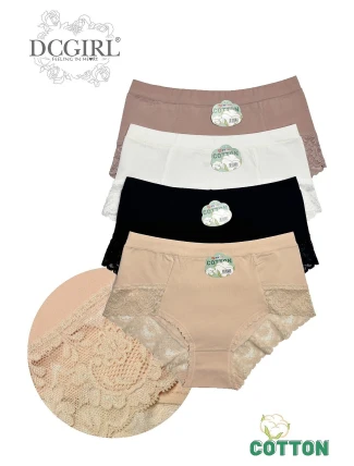 DC Girl kalhotky 72148 A'2 M-XL bavlna DC Girl kalhotky 72148 A'2 M-XL bavlna