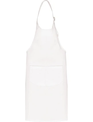 Kariban K 889 Dětská zástěra s laclem 20.K889 white Kariban K 889 Dětská zástěra s laclem 20.K889 white