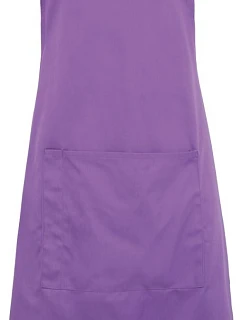 Premier PR 154 Zástěra s laclem a kapsou na břiše "Colours" 39.0154 rich violet