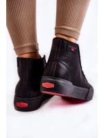 Dámské vysoké tenisky Cross Jeans KK2R4055C Černe