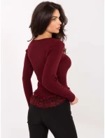 Jumper PM SW YIS1027.85 bordó