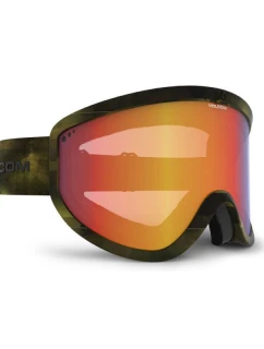Dámské/pánské snowboardové zimní brýle Volcom Footprints red (VG0622303)