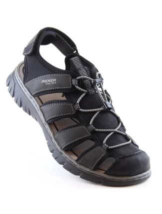 Vestavěné sandály Rieker M 26770-00 RKR584 Vestavěné sandály Rieker M 26770-00 RKR584