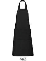 SOL'S Gala Zástěra s laclem 25.8010 black