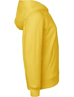 Neutral O 13101 Dětská mikina s kapucí z bio bavlny 77.1301 yellow