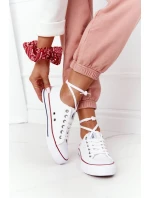 Dámské Klasické Nízké Tenisky Big Star DD274336 Bile