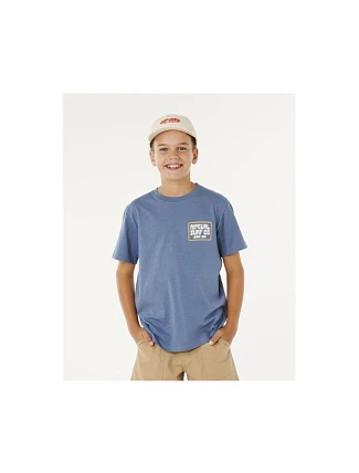 Chlapecké tričko RIP CURL Pacific Rinse Sunrise Tee-Boy, modré, dětské Chlapecké tričko RIP CURL Pacific Rinse Sunrise Tee-Boy, modré, dětské