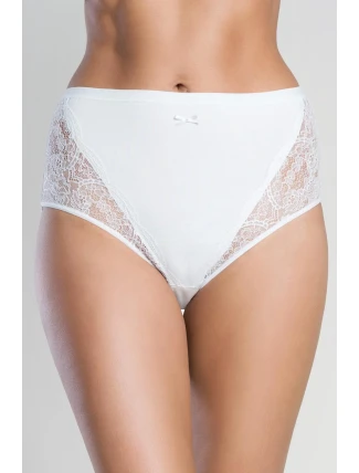 Italská móda Wiktoria maxi barva: bílá