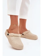 Pěnové Pantofle Dámské Béžové Faylina Pěnové Pantofle Dámské Béžové Faylina