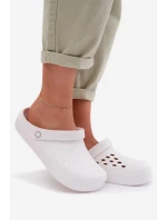 Dámské pantofle z pěny Big Star TT274A081 Bílé