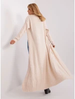 Cardigan AT SW 2395.30 světle béžová Cardigan AT SW 2395.30 světle béžová