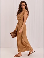 Šaty IT SK 13166.85 v barvě camel Šaty IT SK 13166.85 v barvě camel