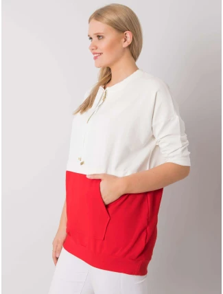 Tunika RV TU 6851.28 bílé a červené