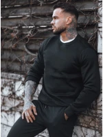 FashionStreet černá pánská tepláková souprava AX0737