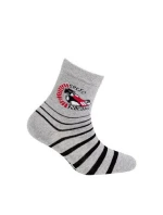 Chlapecké vzorované ponožky Wola U24.P01;W24.P01 21-26