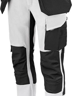 ProJob 5551 Waistpants Stretch (44-60) Pánské strečové pracovní kalhoty 64.551M white