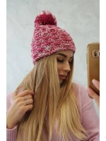 Fleecová čepice Fiona K275 fuchsiová + pudrově růžová Fleecová čepice Fiona K275 fuchsiová + pudrově růžová