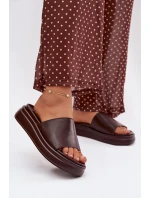 Dámské nazouváky na platformě Tanelisse