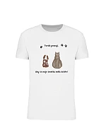 Personalizované pánské tričko s ilustrací zvířátek 