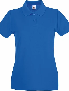 Fruit of the Loom Lady-Fit Premium Polo Dámské piqué polo 16.3030 royal blue